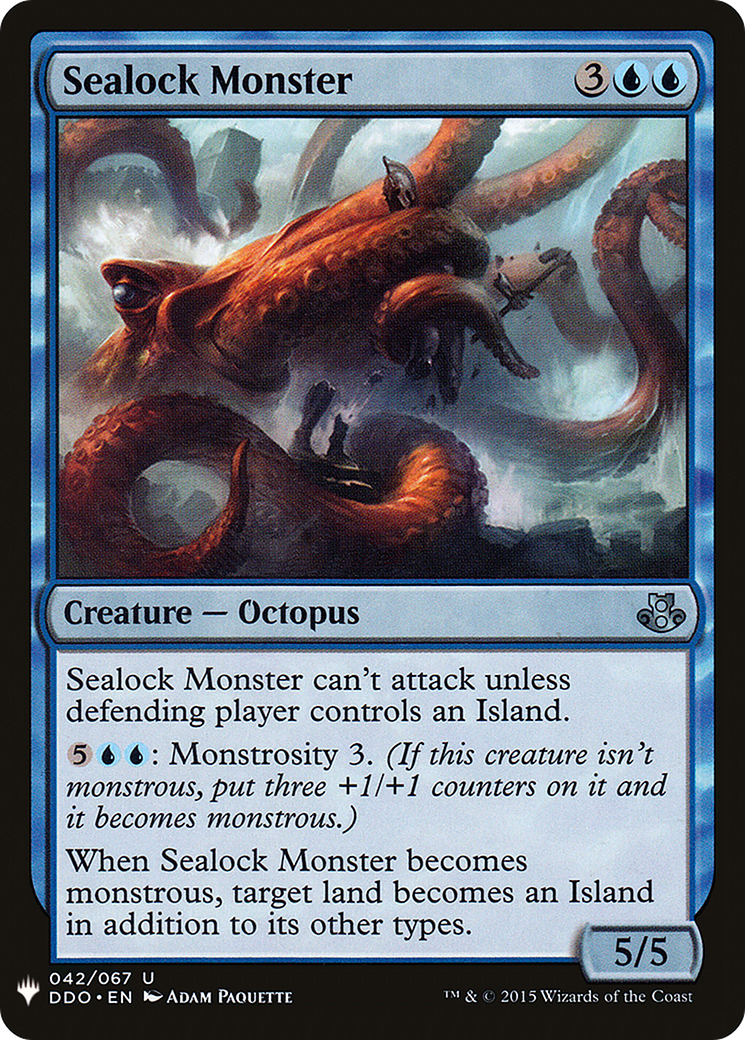 Sealock Monster (LIST-DDO-42)  - The List