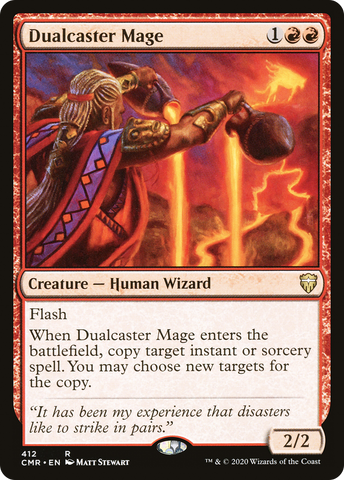 Dualcaster Mage (CMR-412)  - Commander Legends