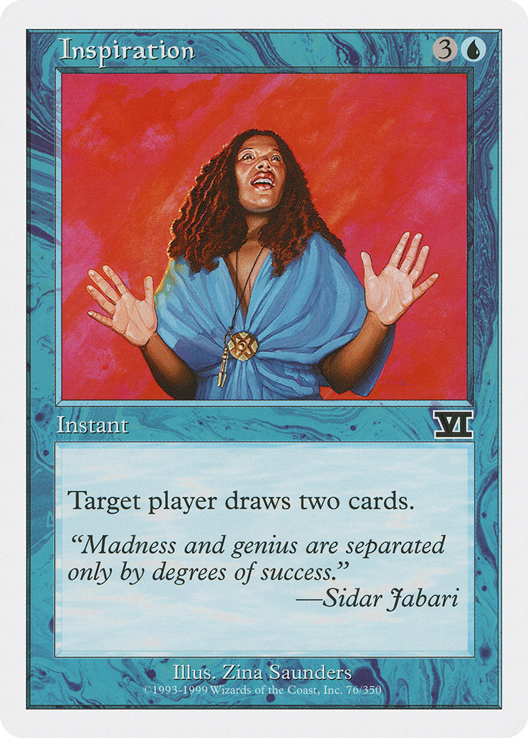 Inspiration (6ED-076)  - Classic Sixth Edition