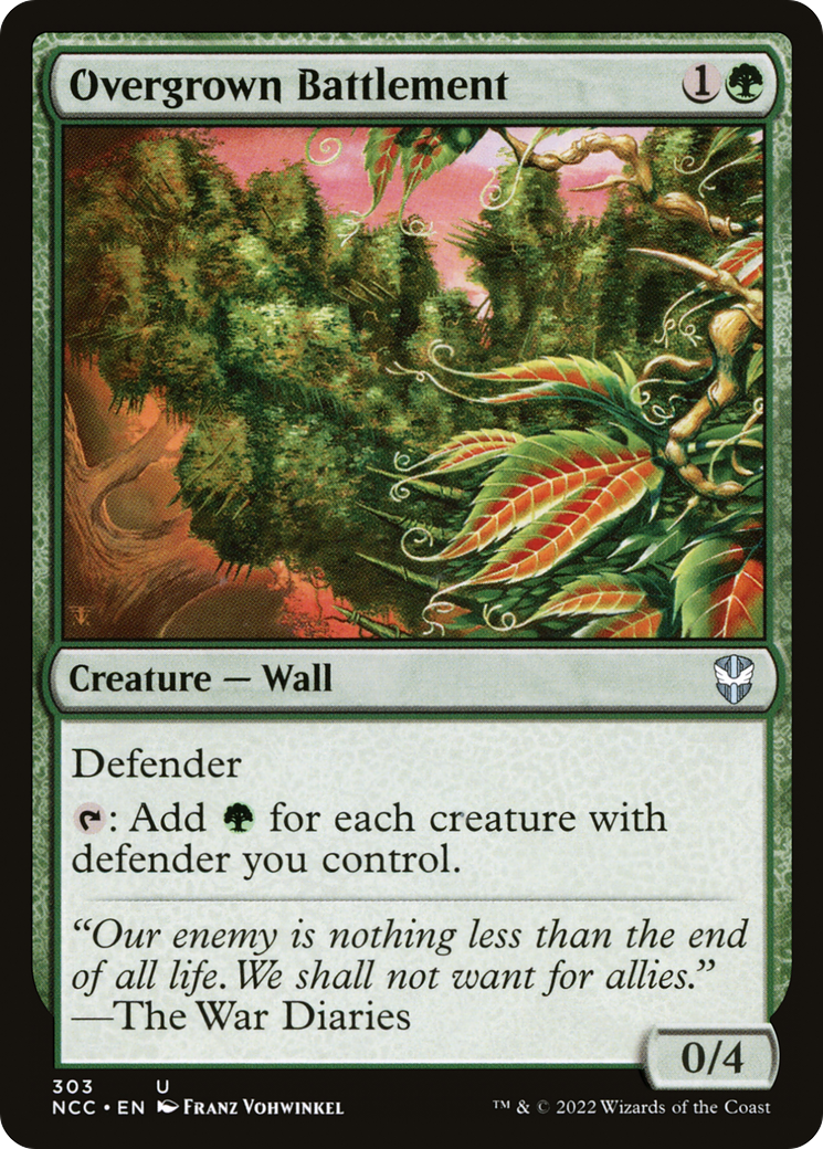 Overgrown Battlement (NCC-303)  - New Capenna Commander