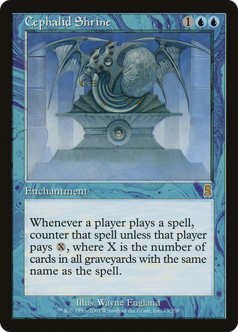 Cephalid Shrine (ODY-075)  Foil - Odyssey