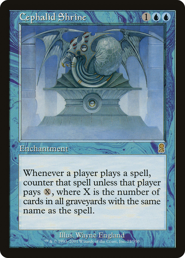 Cephalid Shrine (ODY-075)  - Odyssey