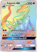 Salazzle GX (Secret) 151  - Holofoil SM  Burning Shadows - Secret Rare