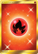 Fire Energy (Secret) 167/147  - Holofoil SM  Burning Shadows - Secret Rare