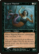 Serpent Warrior (7ED-162★) - Seventh Edition Foil