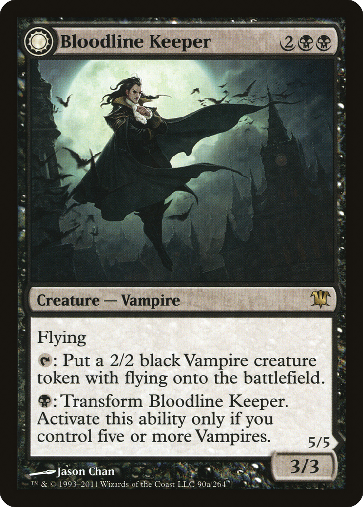Bloodline Keeper (ISD-090)  Foil - Innistrad: (Double Faced Transform)