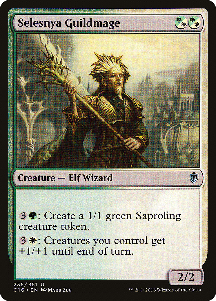 Selesnya Guildmage (C16-235)  - Commander 2016
