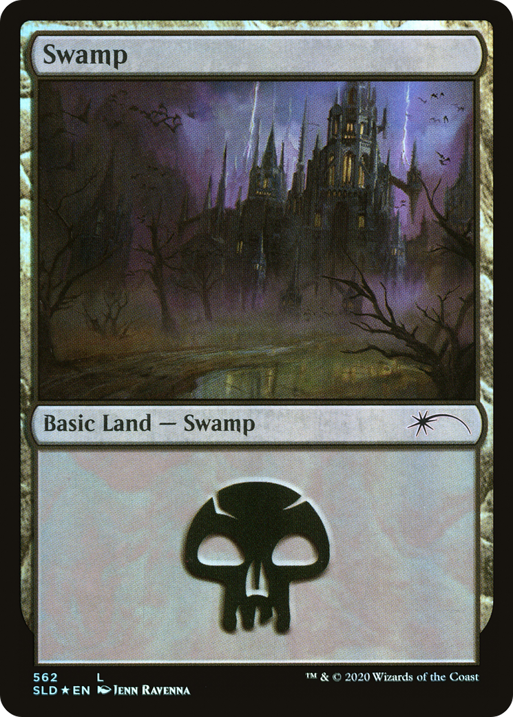 Swamp (562) (SLD-562)  Foil - Secret Lair Drop