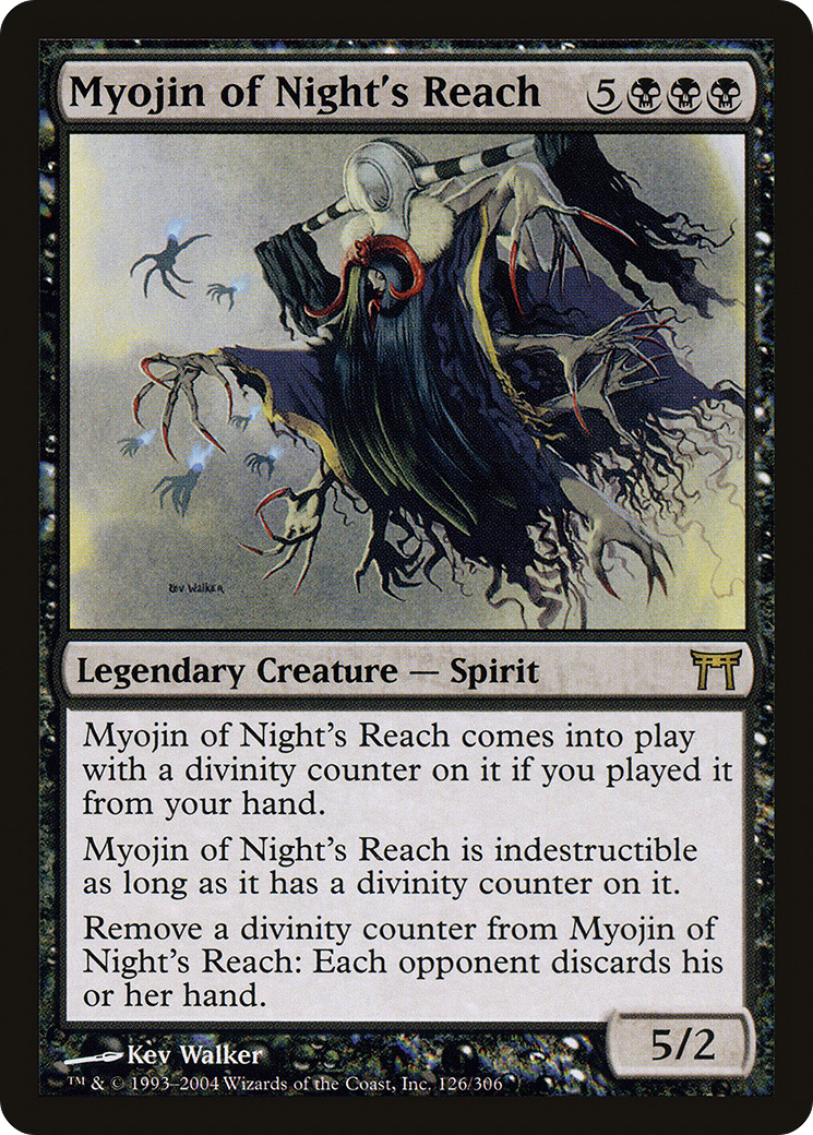 Myojin of Night's Reach (CHK-126)  Foil - Champions of Kamigawa