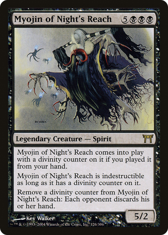 Myojin of Night's Reach (CHK-126)  - Champions of Kamigawa