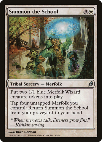 Summon the School (LRW-042)  Foil - Lorwyn