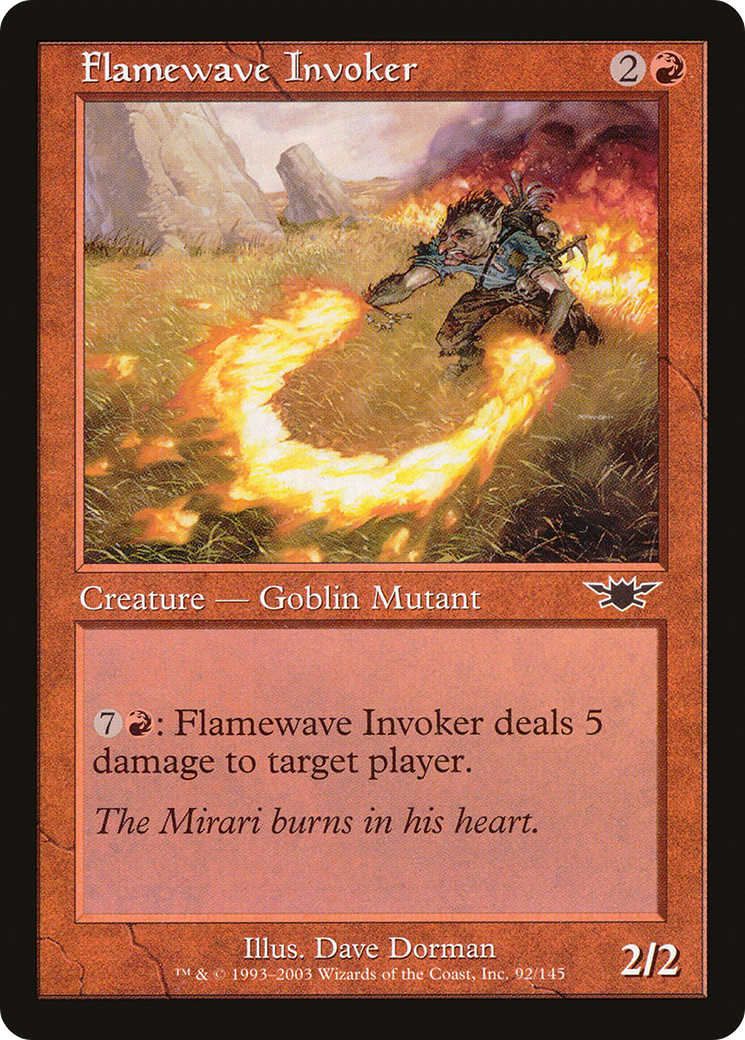 Flamewave Invoker (LGN-092)  - Legions