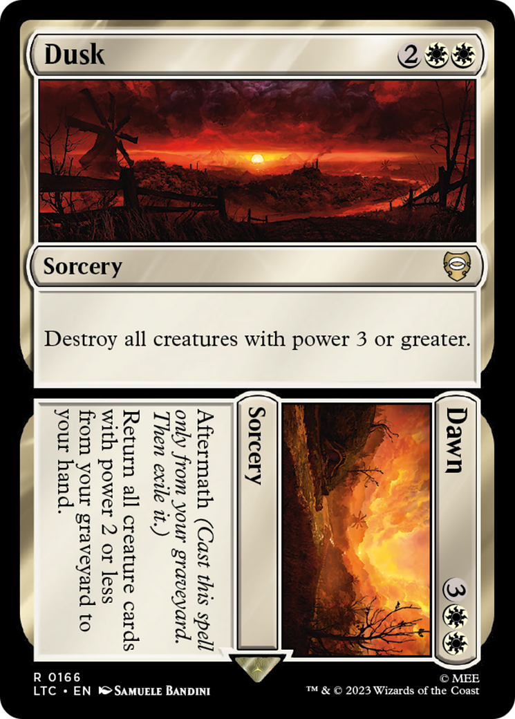 Dusk // Dawn (LTC-166)  - Tales of Middle-earth Commander