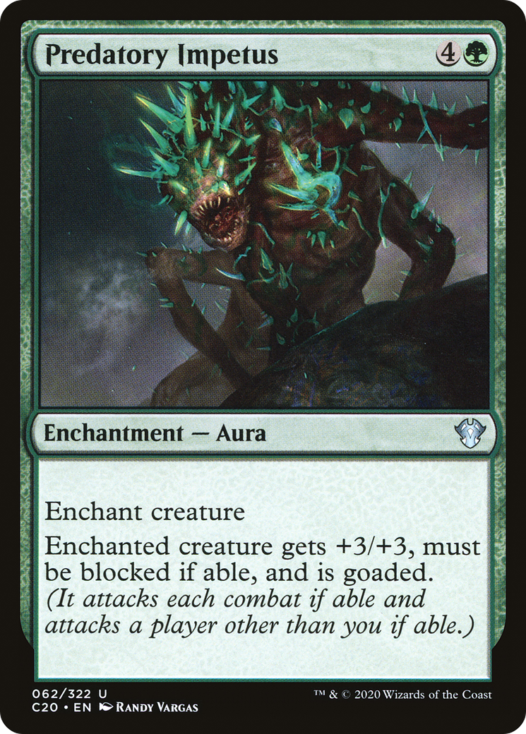Predatory Impetus (C20-062)  - Commander 2020