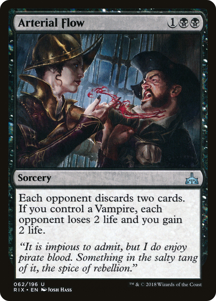 Arterial Flow (RIX-062)  Foil - Rivals of Ixalan