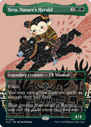 Yeva, Nature's Herald (SLD-1284)  Foil - Secret Lair Drop (Borderless)