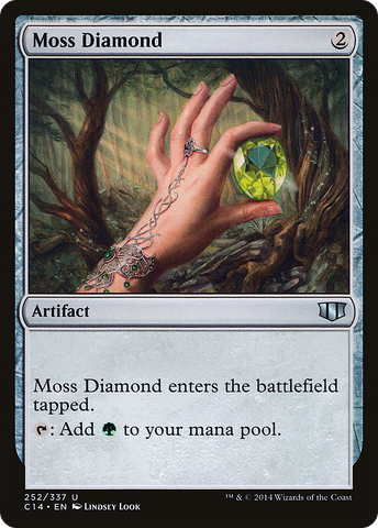 Moss Diamond (C14-252)  - Commander 2014