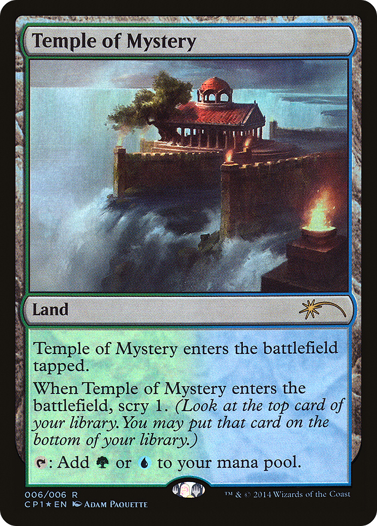 Temple of Mystery (UMP-006)  Foil - Magic 2015 Clash Pack