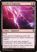 Javelin of Lightning (CLB-185)  Foil - Commander Legends: Battle for Baldur's Gate