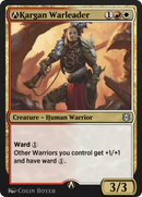 A-Kargan Warleader (ZNR-A-224)  - Zendikar Rising