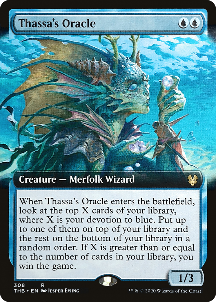 Thassa's Oracle (Extended Art) (THB-308)  Foil - Theros Beyond Death: (Extended Art)