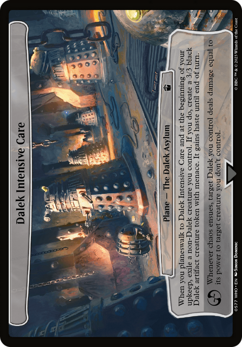 Dalek Intensive Care (WHO-577)  - Doctor Who