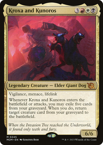 Kroxa and Kunoros (MOM-245)  - March of the Machine