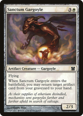 Sanctum Gargoyle (MMA-028)  Foil - Modern Masters