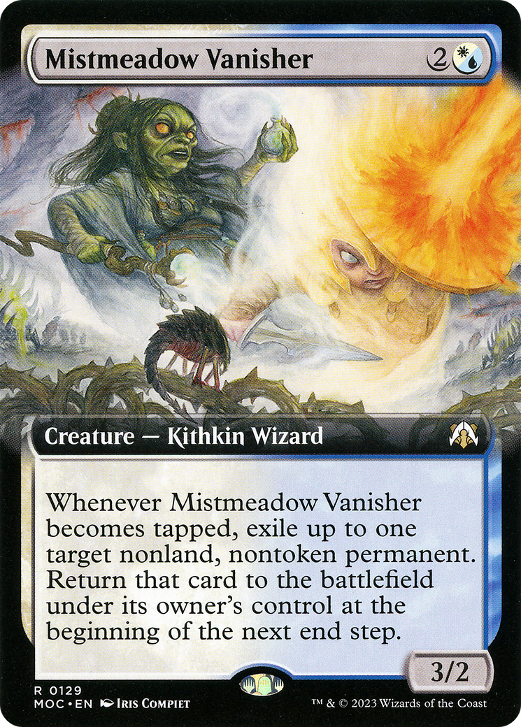 Mistmeadow Vanisher (Extended Art) (MOC-129)  Foil - March of the Machine Commander: (Extended Art)