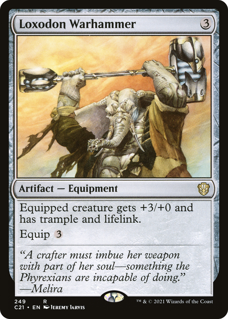 Loxodon Warhammer (C21-249)  - Commander 2021