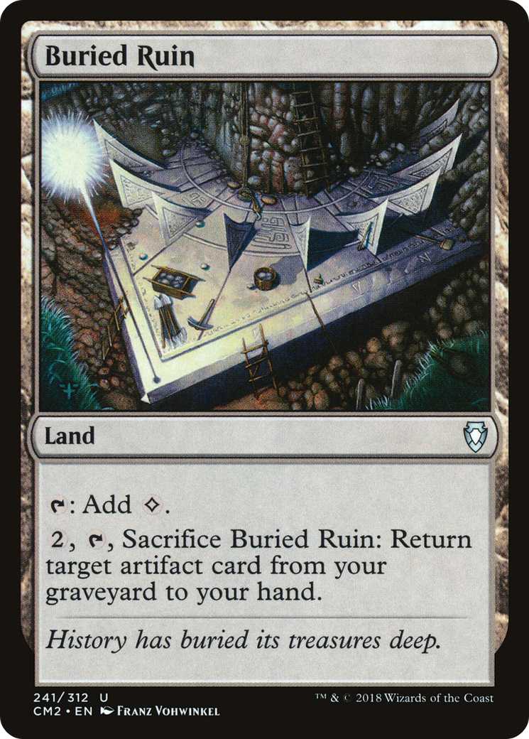 Buried Ruin (CM2-241)  - Commander Anthology Volume II