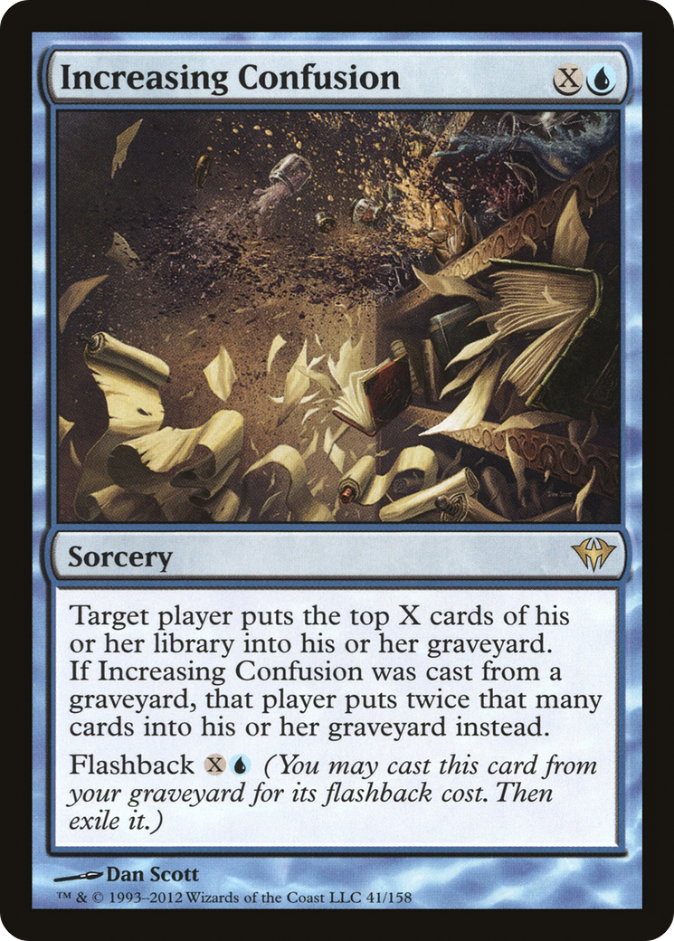Increasing Confusion (DKA-041)  Foil - Dark Ascension