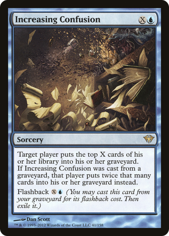 Increasing Confusion (DKA-041)  Foil - Dark Ascension