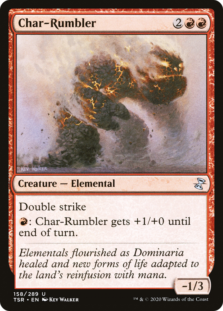 Char-Rumbler (TSR-158)  Foil - Time Spiral Remastered