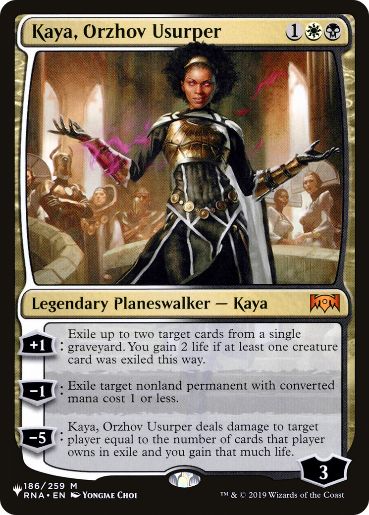Kaya, Orzhov Usurper (LIST-RNA-186)  - The List