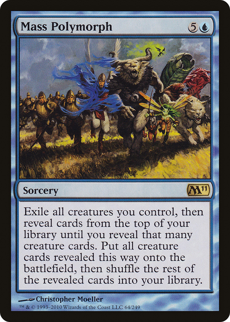 Mass Polymorph (M11-064)  Foil - Magic 2011