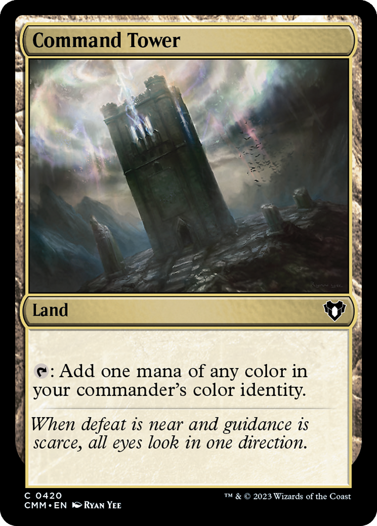 Command Tower (CMM-420)  - Commander Masters
