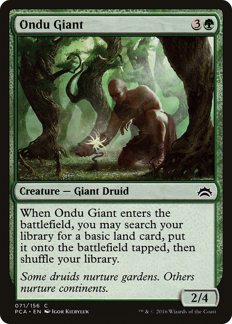 Ondu Giant (PCA-071)  - Planechase Anthology