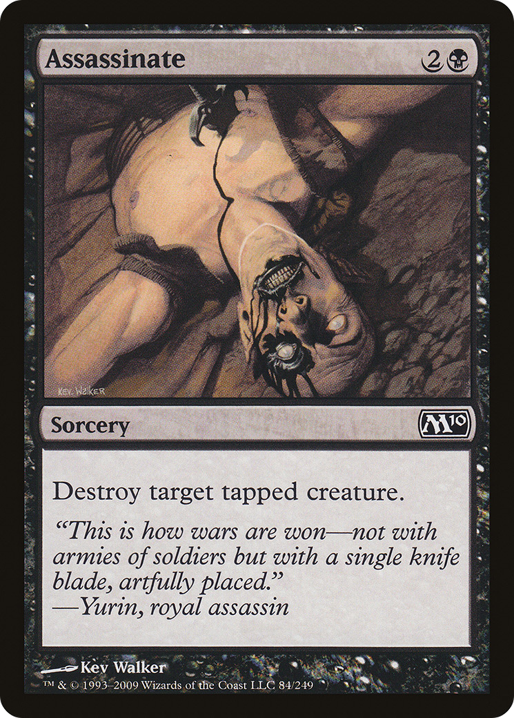 Assassinate (M10-084)  - Magic 2010