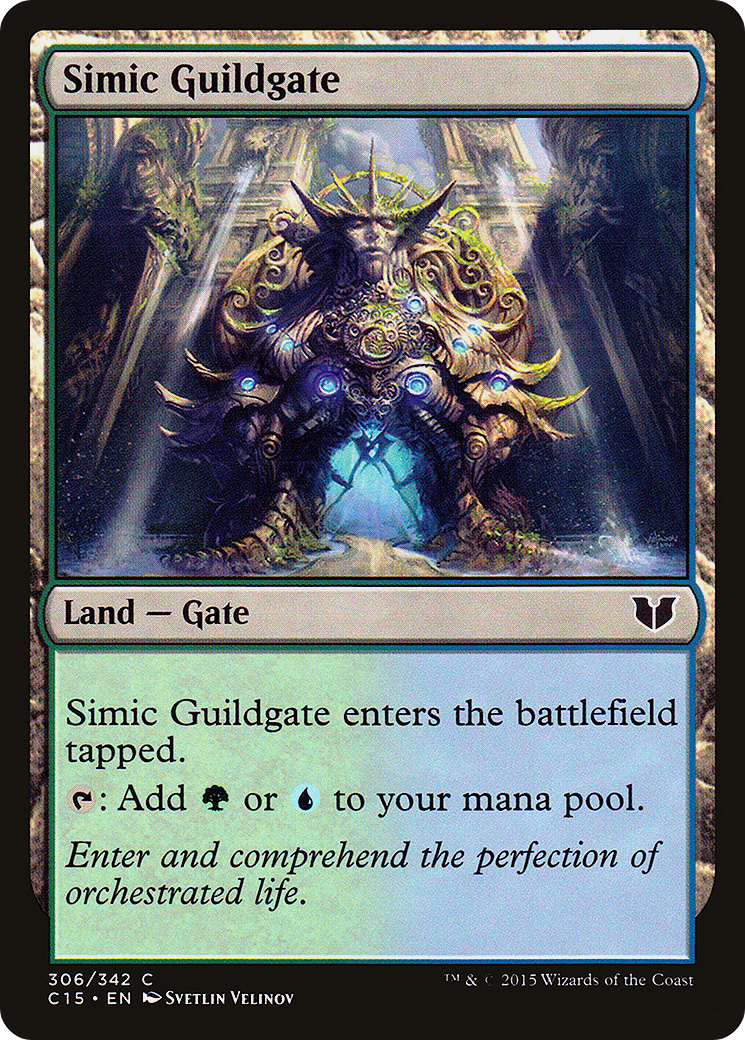 Simic Guildgate (C15-306)  - Commander 2015