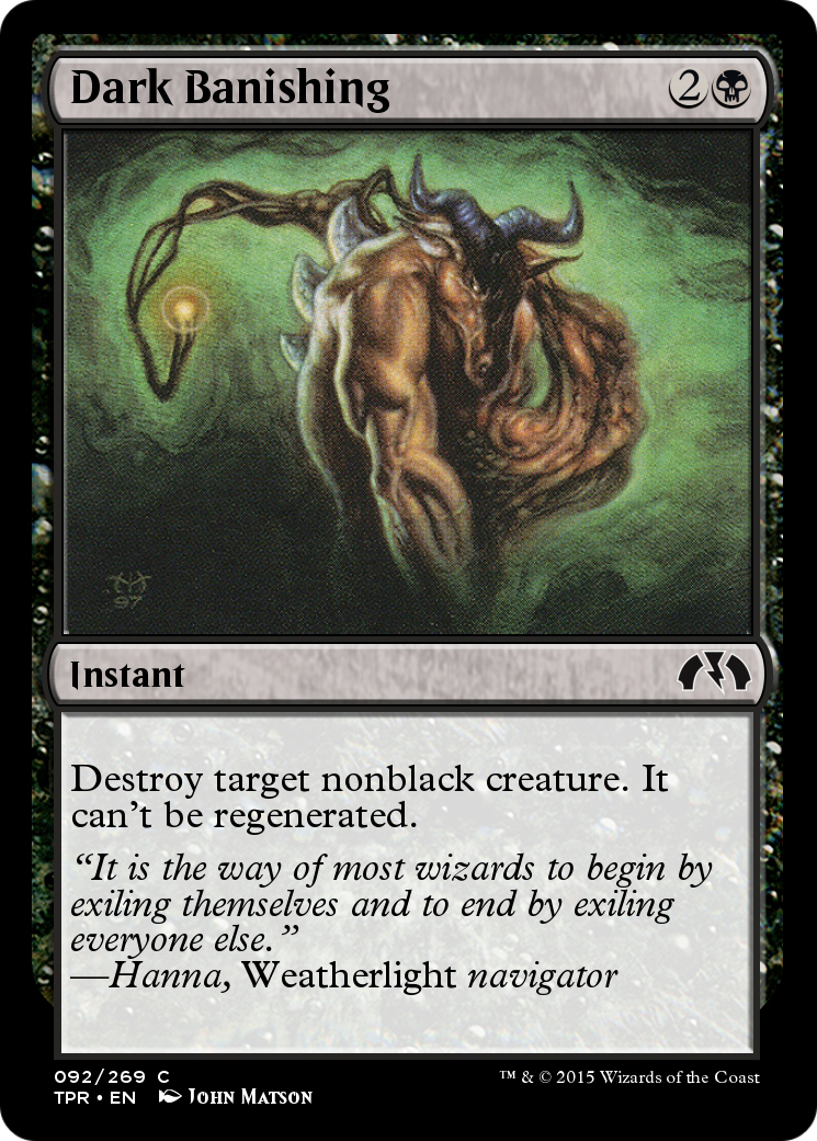 Dark Banishing (TPR-092)  Foil - Tempest Remastered