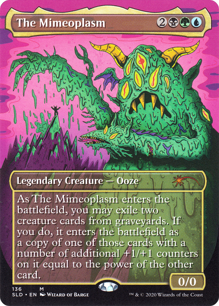 The Mimeoplasm (SLD-136)  - Secret Lair Drop (Borderless)