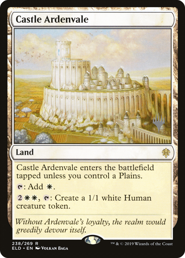 Castle Ardenvale (PPELD-238)  Foil - Throne of Eldraine Promos