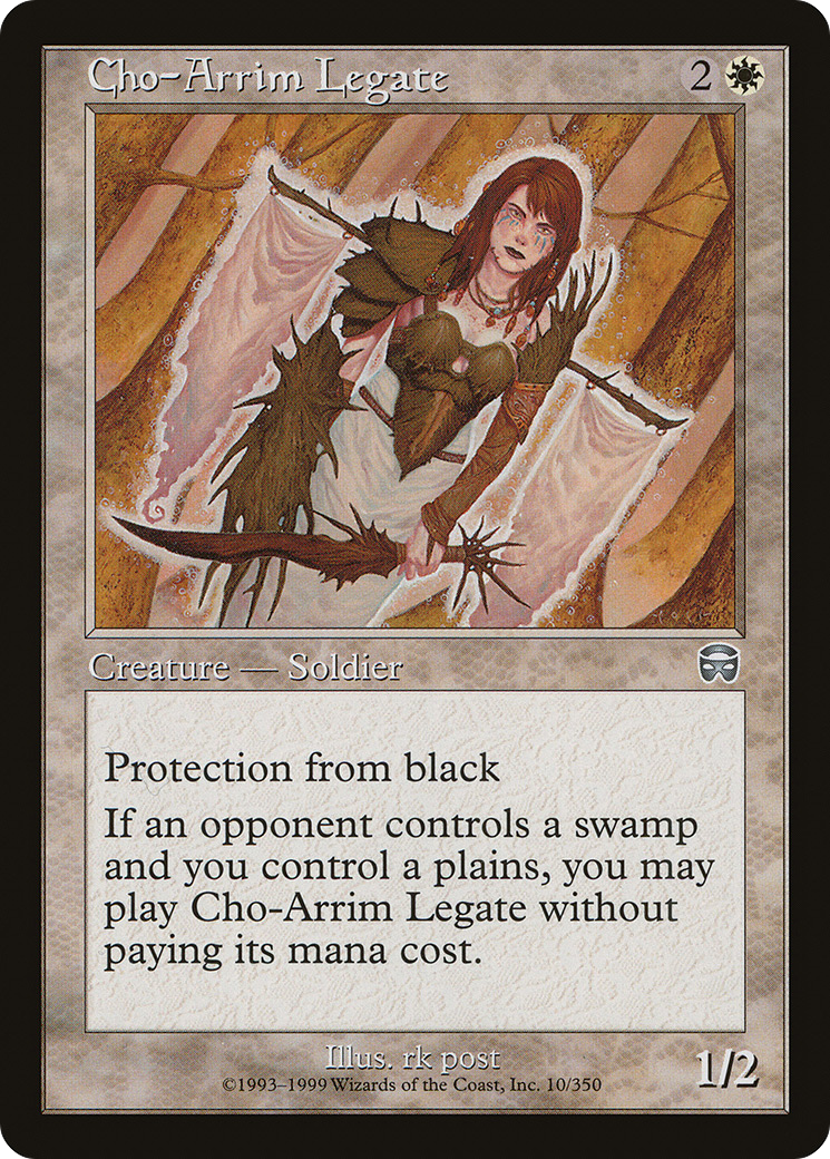 Cho-Arrim Legate (MMQ-010)  Foil - Mercadian Masques