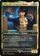 Mike, the Dungeon Master (SLD-346)  Foil - Secret Lair Drop / Mike, the Dungeon Master