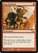 Mass Hysteria (MRD-099)  Foil - Mirrodin