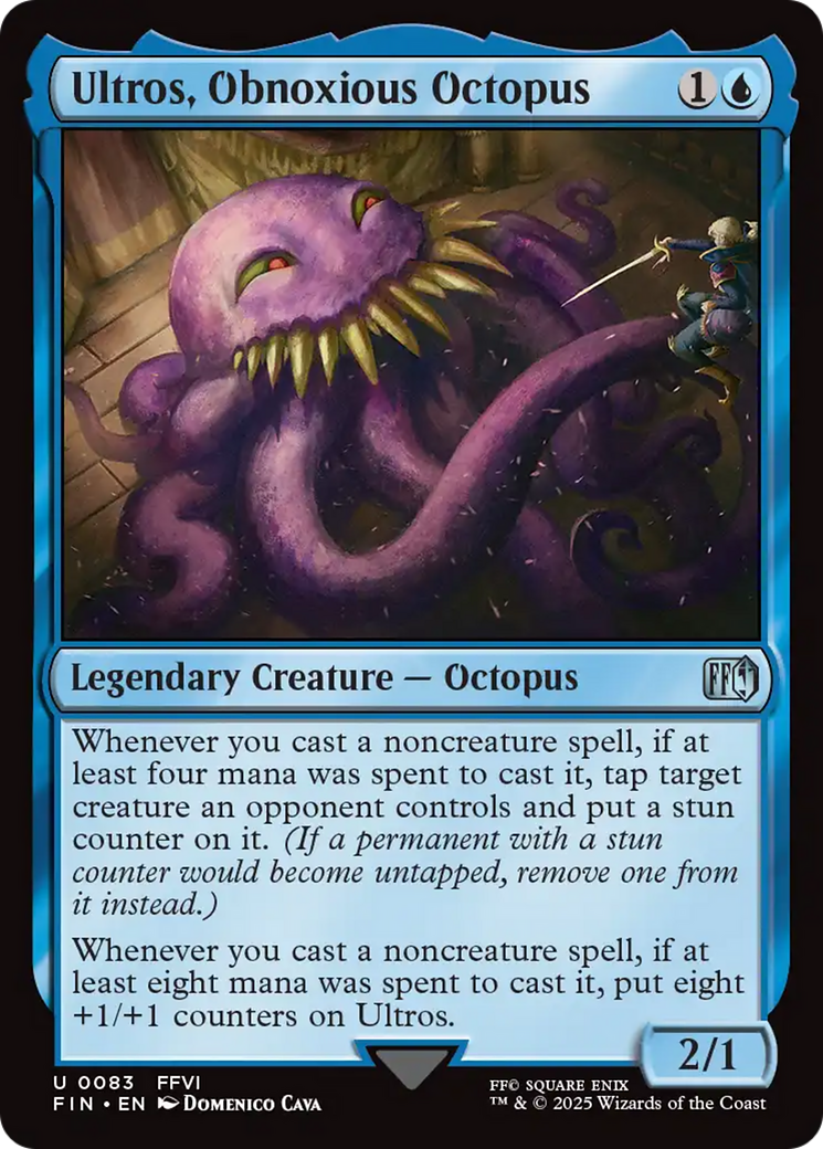 Ultros, Obnoxious Octopus (FIN-083) - FINAL FANTASY
