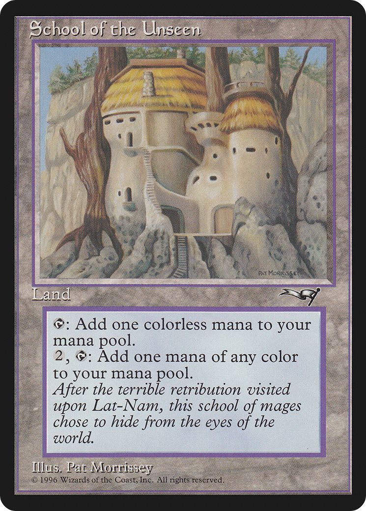 School of the Unseen (ALL-)  - Alliances