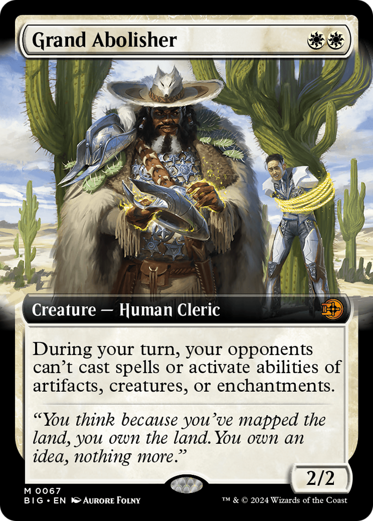 Grand Abolisher (Extended Art) (BIG-067)  - The Big Score: (Extended Art)