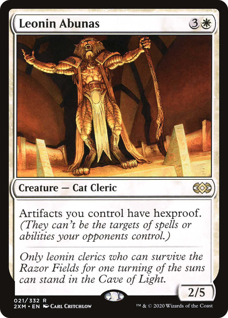 Leonin Abunas (2XM-021)  Foil - Double Masters